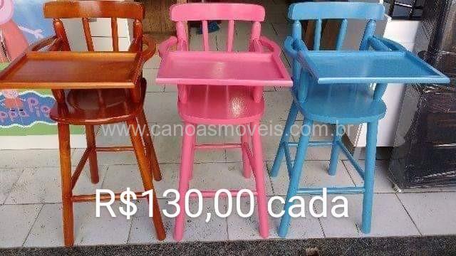 Cadeira de Alimentação – Canoas Móveis